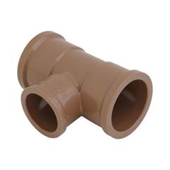 TÊ SOLDÁVEL DN32X25 MARROM - KRONA