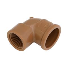 JOELHO 90° SOLDÁVEL/ROSCÁVEL DN25X1/2 MARROM - KRONA