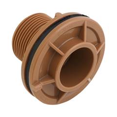 ADAPTADOR FLANGE PARA CAIXA D'ÁGUA DN60X2 MARROM - KRONA