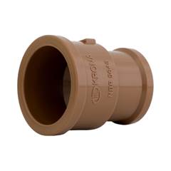 LUVA DE REDUÇÃO SOLDÁVEL DN110X75 MARROM - KRONA