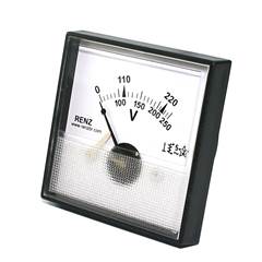 VOLTÍMETRO ANALÓGICO 0-250V | QR-65 - RENZ
