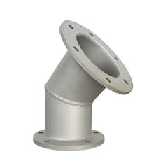 CURVA 45° AÇO ZINCADO DN5 FLANGE DIN