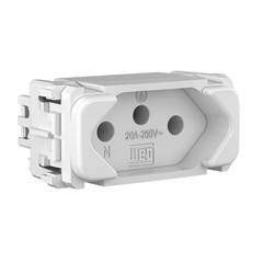 TOMADA 2 PINOS + TERRA | 20A/350V | COMPOSÉ - WEG