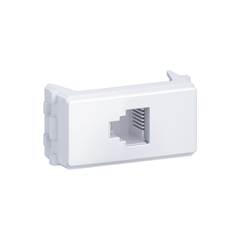 TOMADA RJ11 2 FIOS EQUILLE BRANCO - WEG