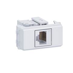 TOMADA RJ45 CAT 5E EQUILLE BRANCO - WEG