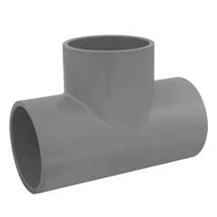 TÊ DN225 CINZA - PLASSON