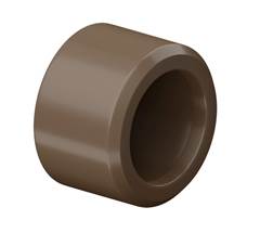 BUCHA DE REDUÇÃO SOLDÁVEL DN25X20 CURTA MARROM - AMANCO