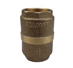 VÁLVULA DE RETENÇÃO VERTICAL DN1 BRONZE - BELMAR