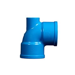 JOELHO 90° SOLDÁVEL DN50 PN125 | COM SAÍDA DN1 IRRIGA ROSCA FÊMEA  - PTI