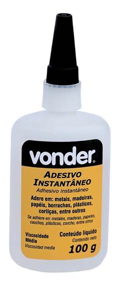 ADESIVO INSTANTÂNEO 100G MULTIÚSO - VONDER