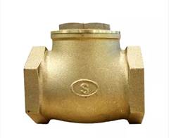 VÁLVULA DE RETENÇÃO HORIZONTAL DN1.1/4 BRONZE - SEGURIMAX