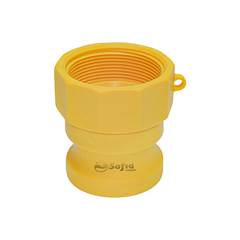 ENGATE RÁPIDO NYLON DN2.1/2 | TIPO A | ENGATE MACHO COM ROSCA INTERNA
