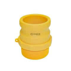 ENGATE RÁPIDO NYLON DN1.1/4 | TIPO F | ENGATE MACHO COM ROSCA EXTERNA