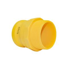 ENGATE RÁPIDO NYLON DN2.1/2 | TIPO F | ENGATE MACHO COM ROSCA EXTERNA