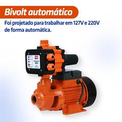 CONTROLADOR AUTOMÁTICO DE PRESSÃO BPR10 | MONOFÁSICO 127/220V - INTECH MACHINE