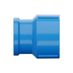 LUVA SOLDÁVEL/ROSCÁVEL DN32X1 AZUL | ROSCA EM LATÃO - TIGRE